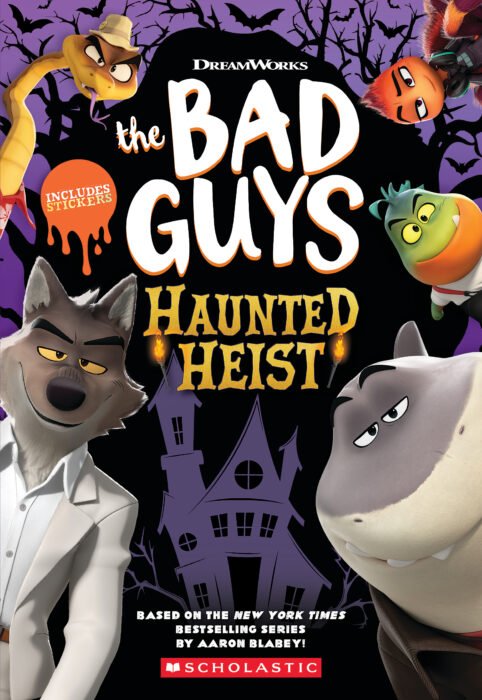 Bad Guys: The Haunted Heist Animated Movie Logo - Action Comedy