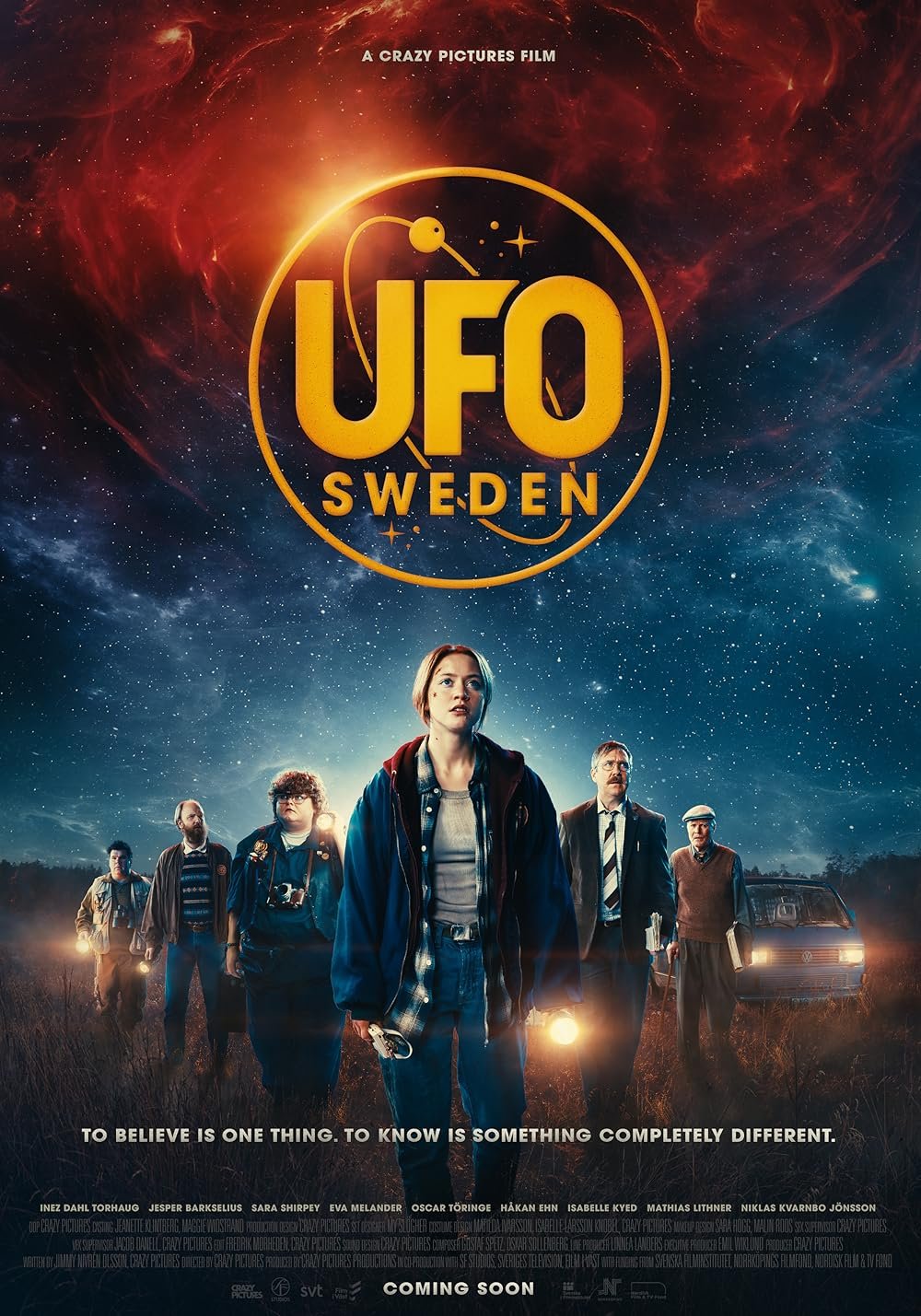 UFO Sweden Movie Logo - Sci-Fi Mystery