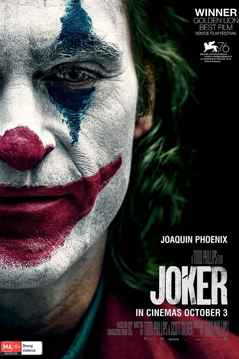 Joker 2019 Movie Logo - Psychological Thriller