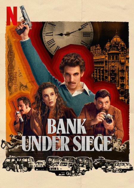 Bank Under Siege Movie Logo - High-Stakes Heist Thriller