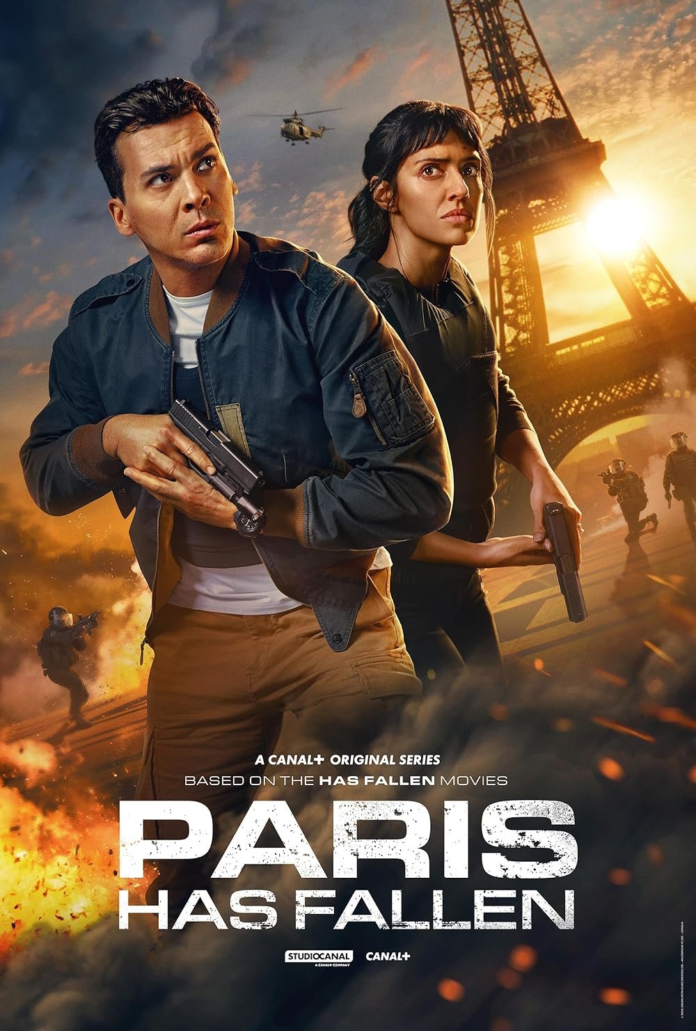 Paris Has Fallen Movie Logo - Action Thriller