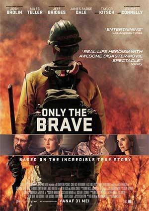 Only the Brave Movie Logo - True Story of Heroic Firefighters