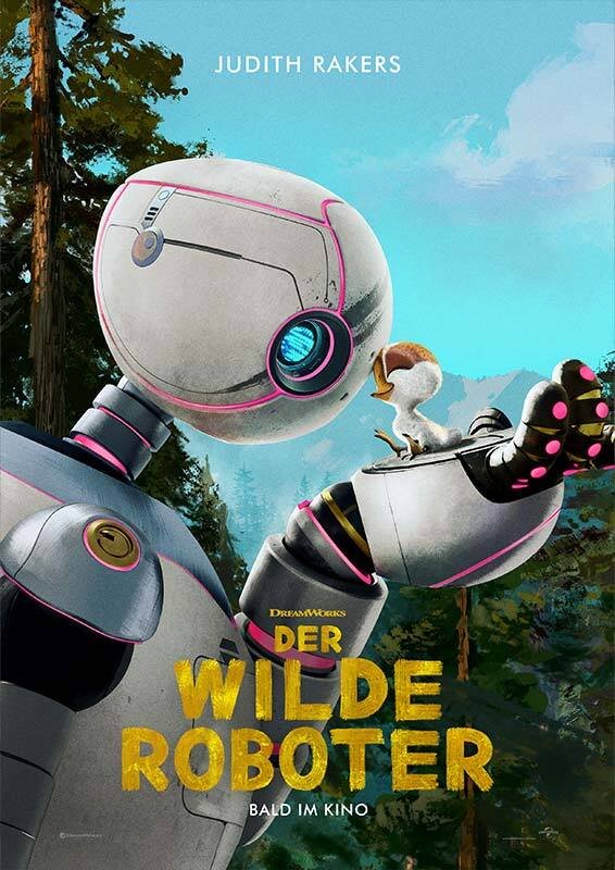 The Wilder Robot Movie Logo - Sci-Fi Adventure