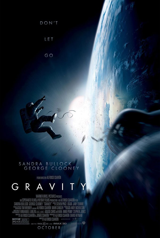 Gravity Movie Logo - Space Thriller Adventure