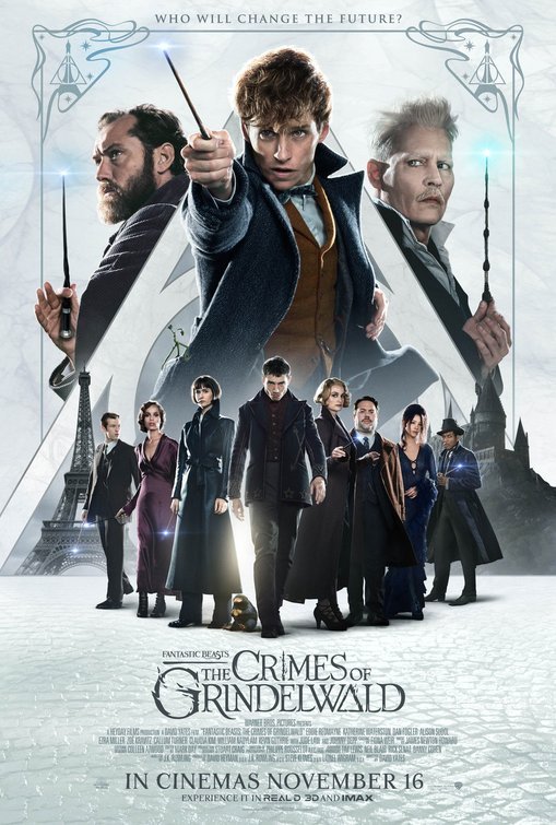 Fantastic Beasts 2 The Crimes of Grindelwald Movie Logo - Fantasy Adventure